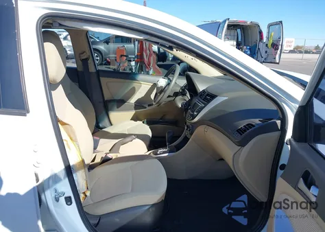 2012 Hyundai Accent Gls из США, поврежденный, VIN KMHCT4AE4CU241445